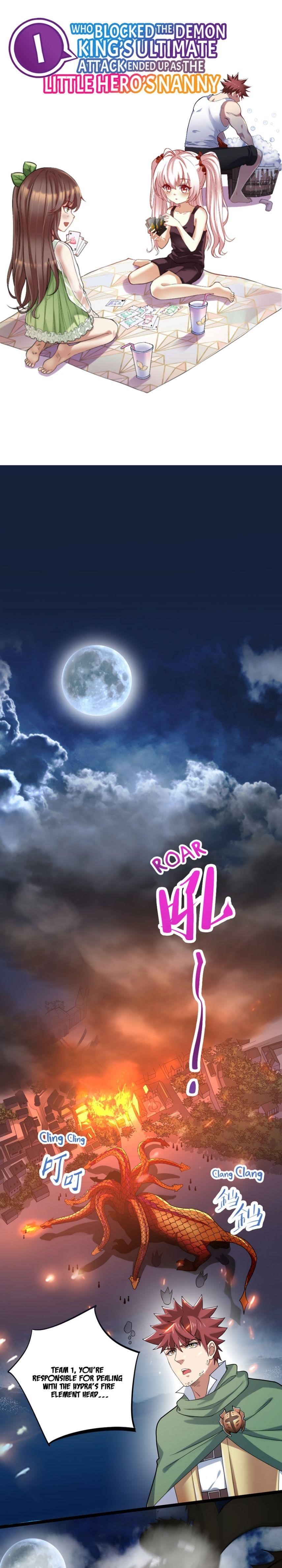 I, Who Blocked the Demon King’s Ultimate Attack, Ended up as the Little Hero’s Nanny! Chapter 19 - Page 1