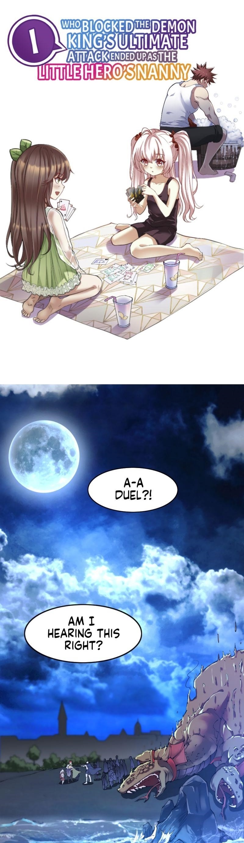 I, Who Blocked the Demon King’s Ultimate Attack, Ended up as the Little Hero’s Nanny! Chapter 20 - Page 1