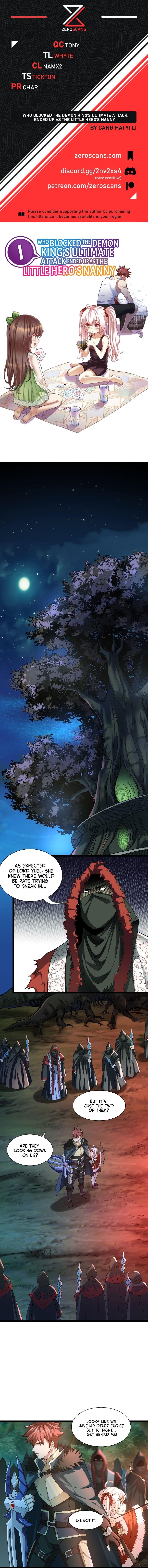 I, Who Blocked the Demon King’s Ultimate Attack, Ended up as the Little Hero’s Nanny! Chapter 9 - Page 1