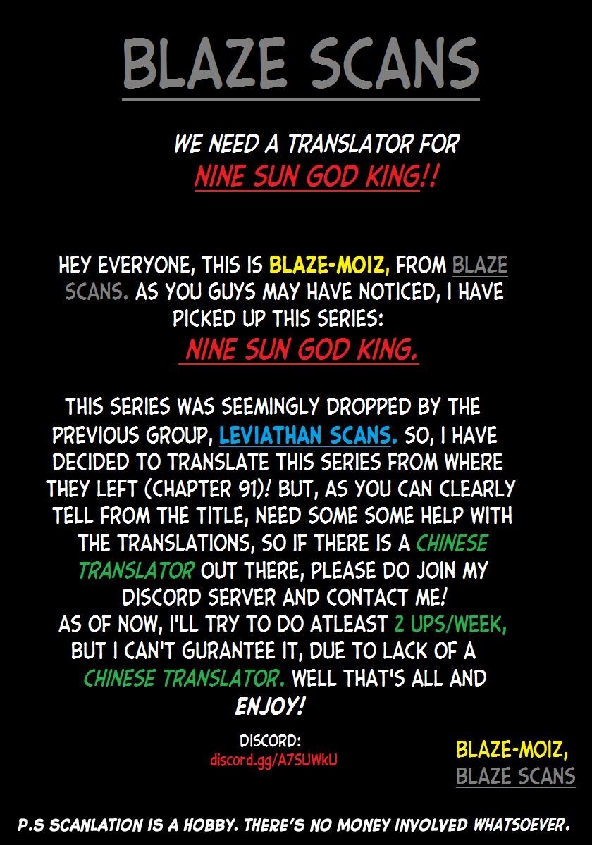Nine Sun God King Chapter 92 - Page 2