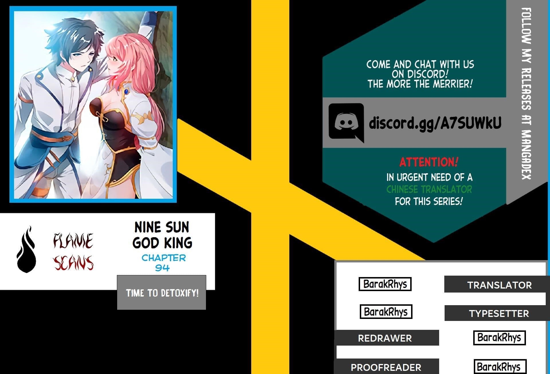 Nine Sun God King Chapter 94 - Page 1