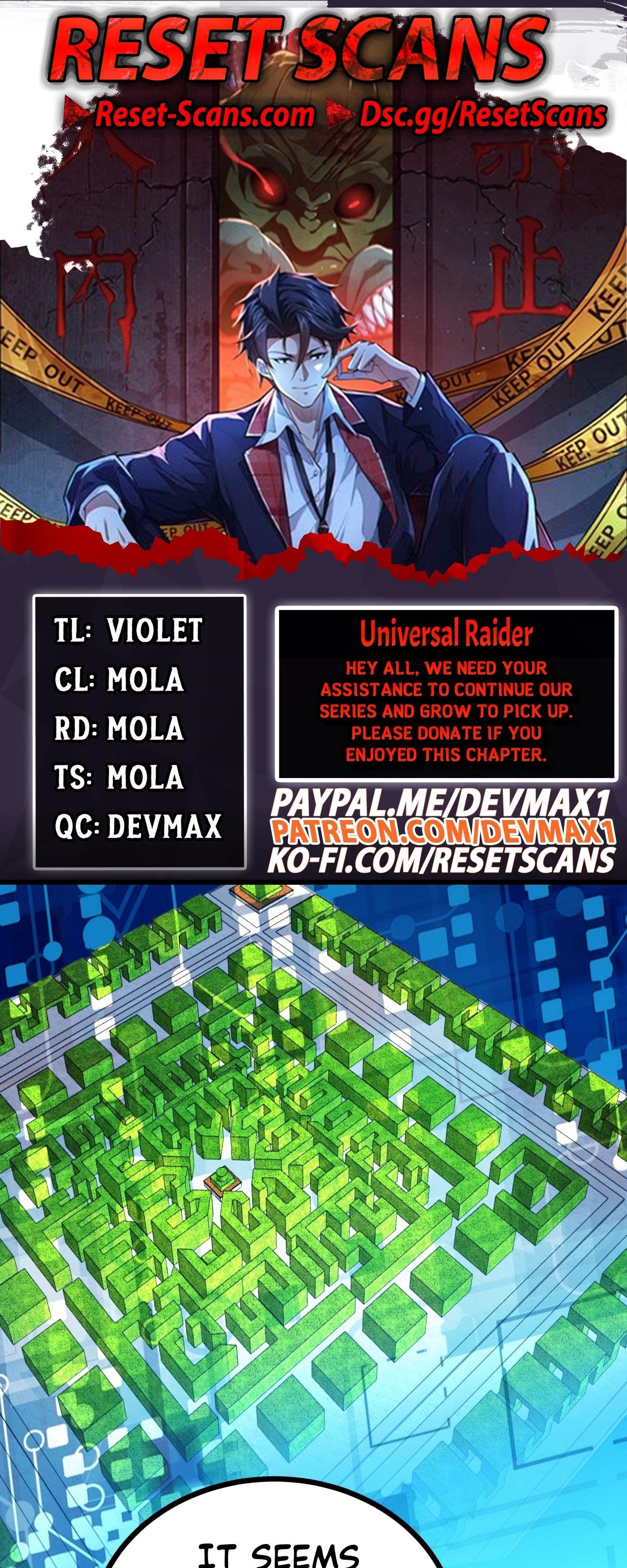 Universal Raider Chapter 21 - Page 1