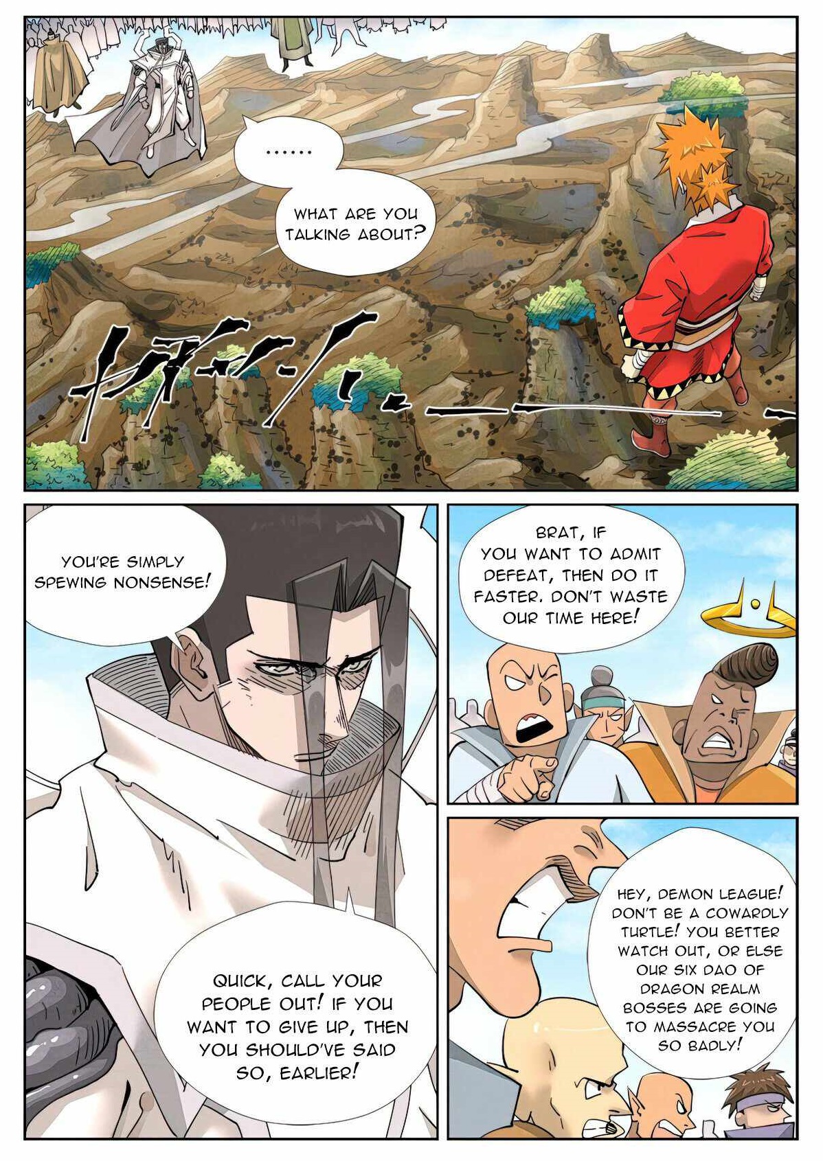 TALES OF DEMONS AND GODS Chapter 428 - Page 1