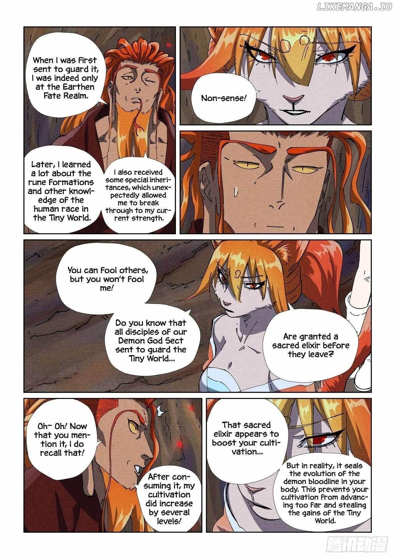 TALES OF DEMONS AND GODS Chapter 492.1 - Page 4