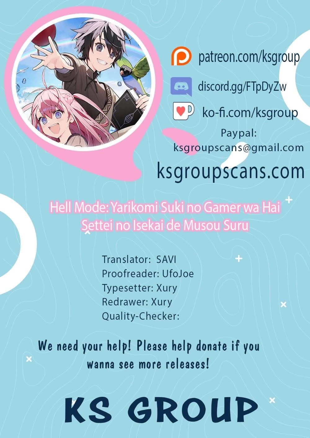 Hellmode ~Gamer Who Likes to Speedrun Becomes Peerless in a Parallel World with Obsolete Setting~ Chapter 85 - Page 1