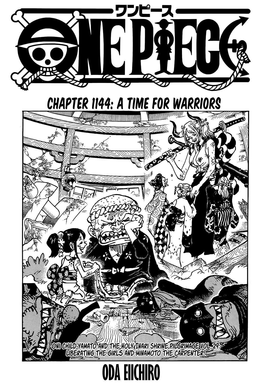 One Piece Chapter 1144 - Page 1