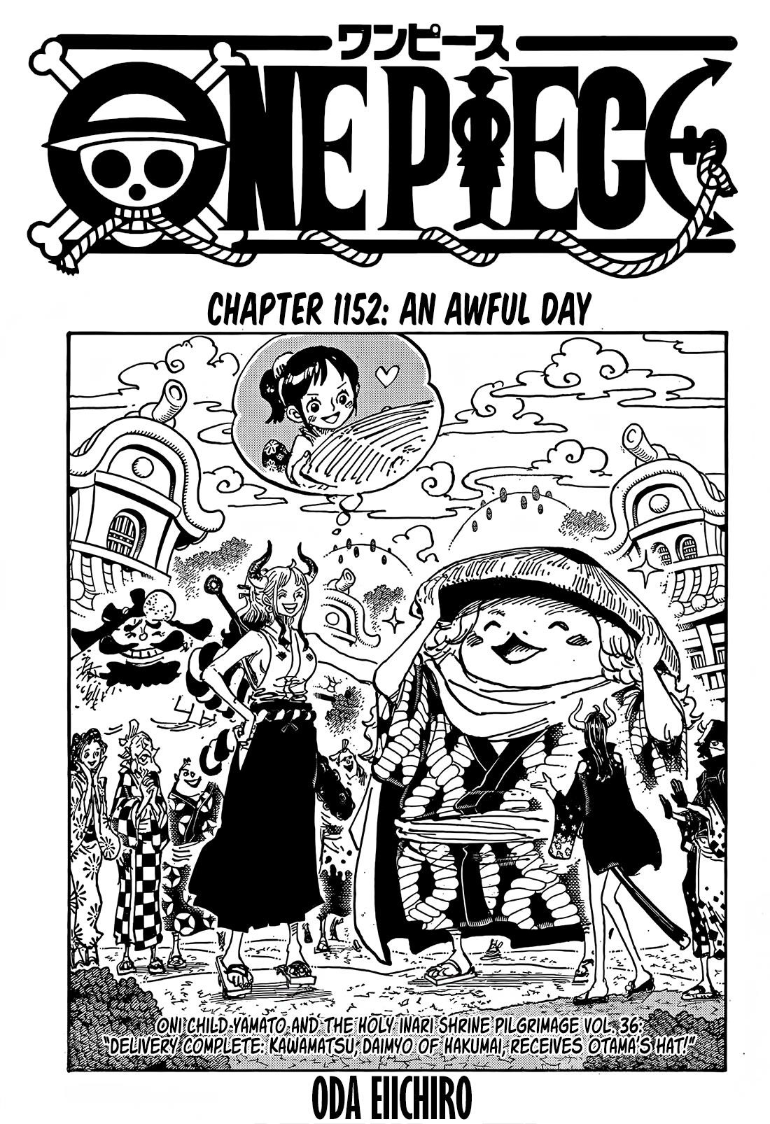 One Piece Chapter 1152 - Page 1