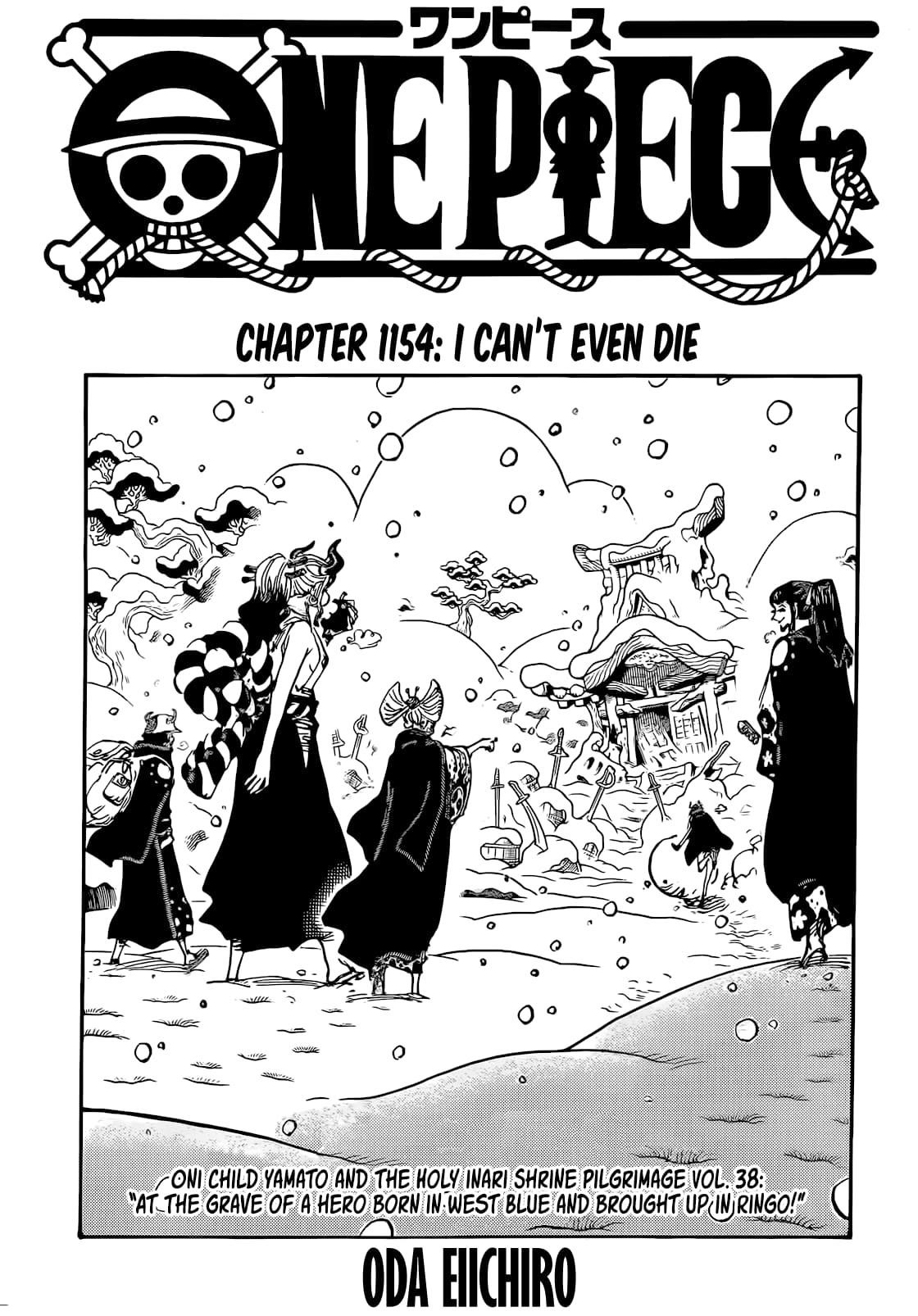 One Piece Chapter 1154 - Page 1