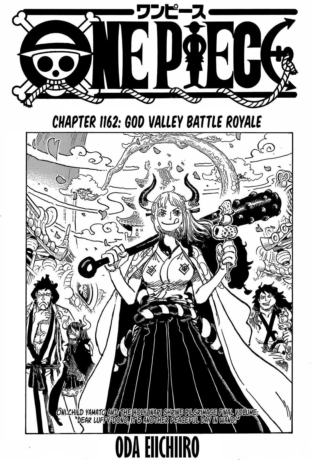 One Piece Chapter 1162 - Page 1