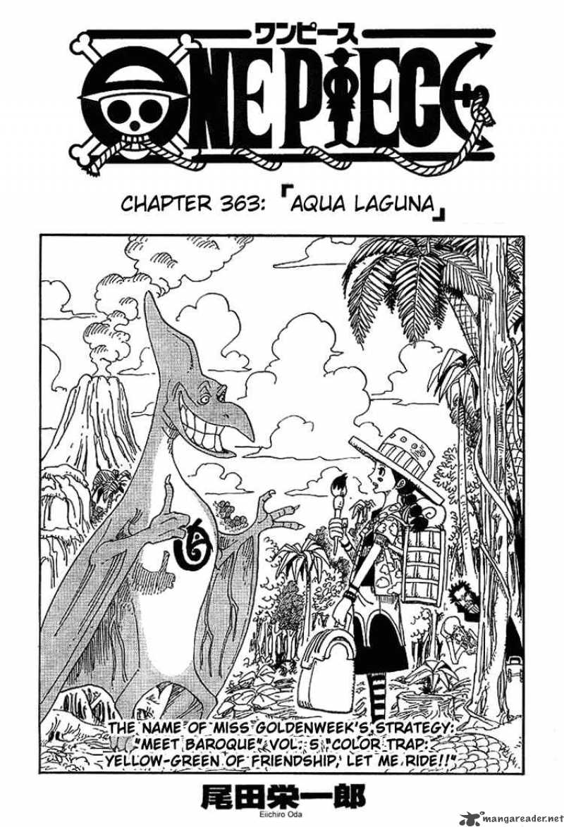 One Piece Chapter 363 - Page 1