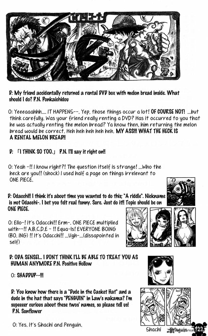 One Piece Chapter 609 - Page 19