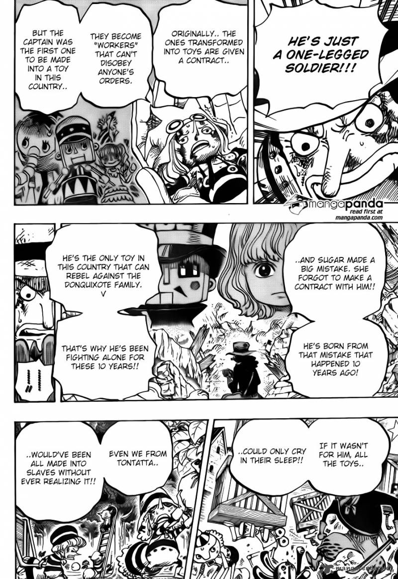 One Piece Chapter 739 - Page 20