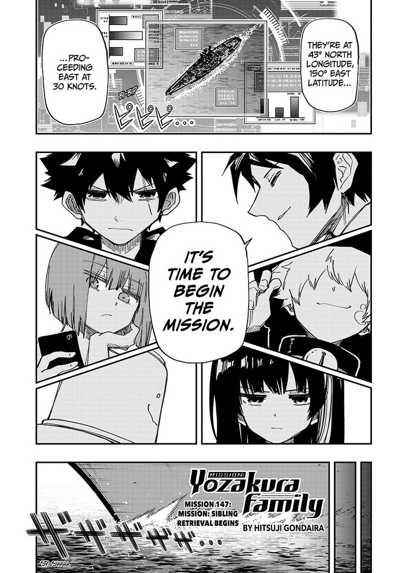 Mission: Yozakura Family Chapter 147 - Page 1