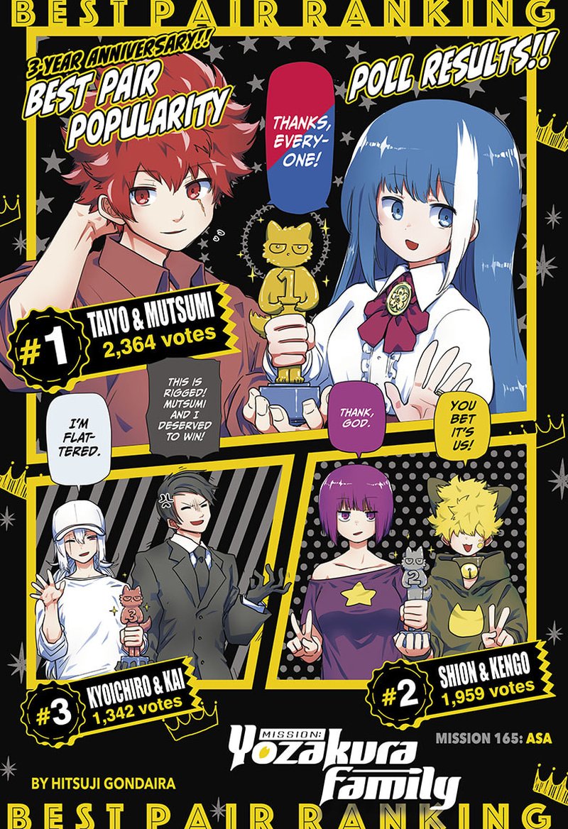 Mission: Yozakura Family Chapter 165 - Page 1