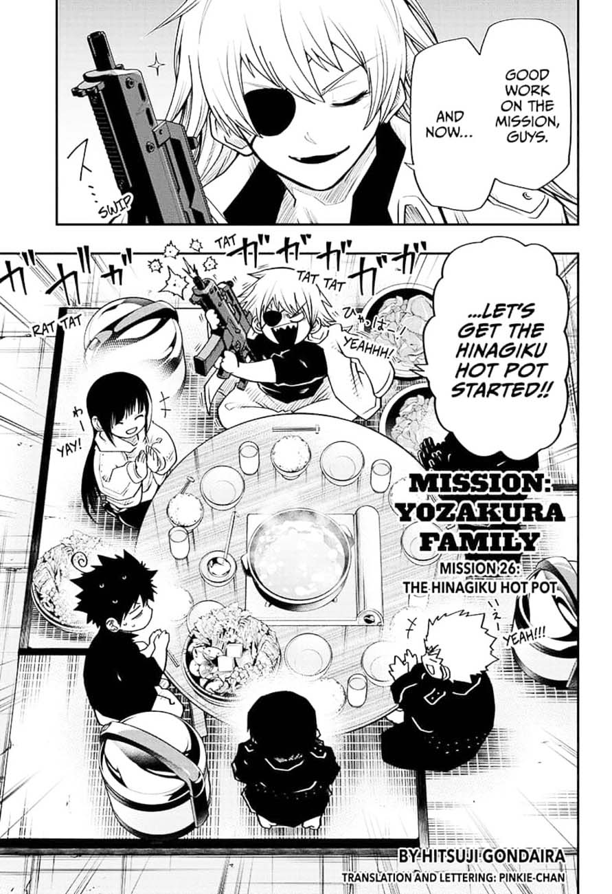 Mission: Yozakura Family Chapter 26 - Page 1