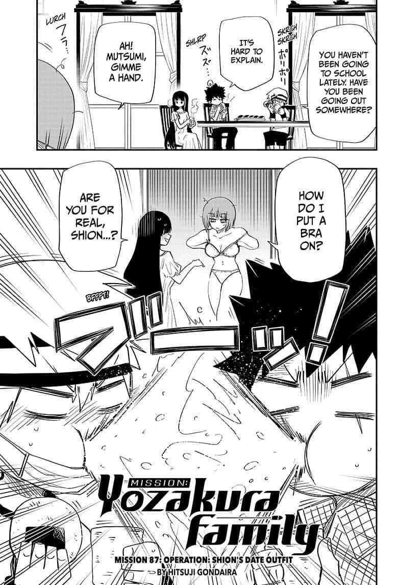 Mission: Yozakura Family Chapter 87 - Page 1