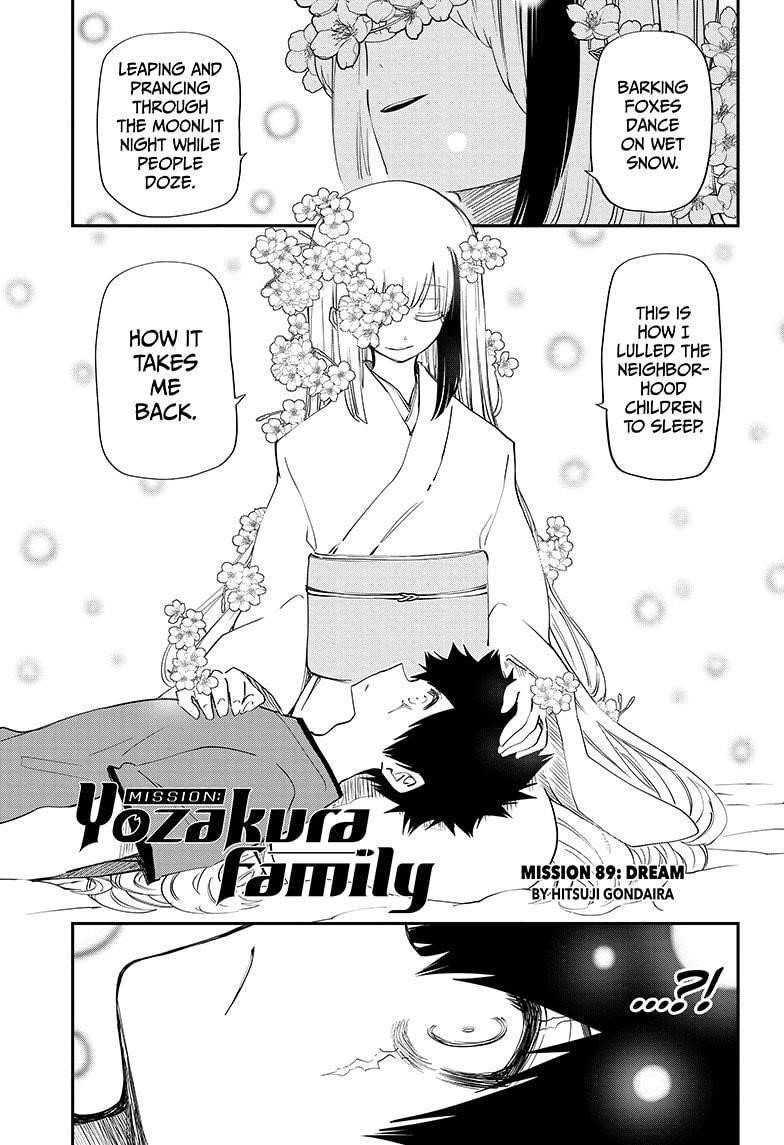 Mission: Yozakura Family Chapter 89 - Page 1