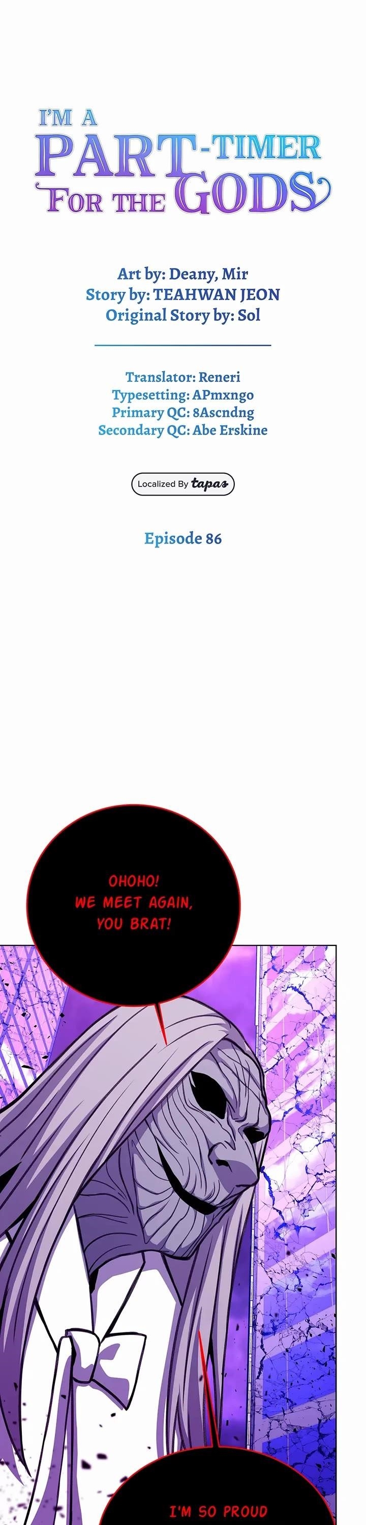 I Became A Part Time Employee For Gods Chapter 86 - Page 1