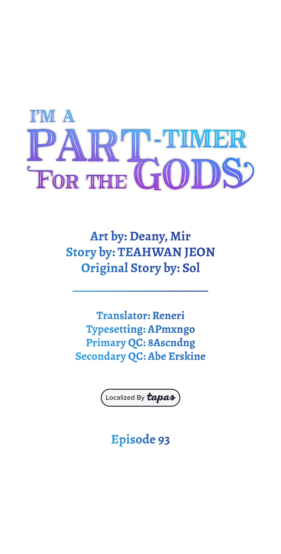 I Became A Part Time Employee For Gods Chapter 93 - Page 77