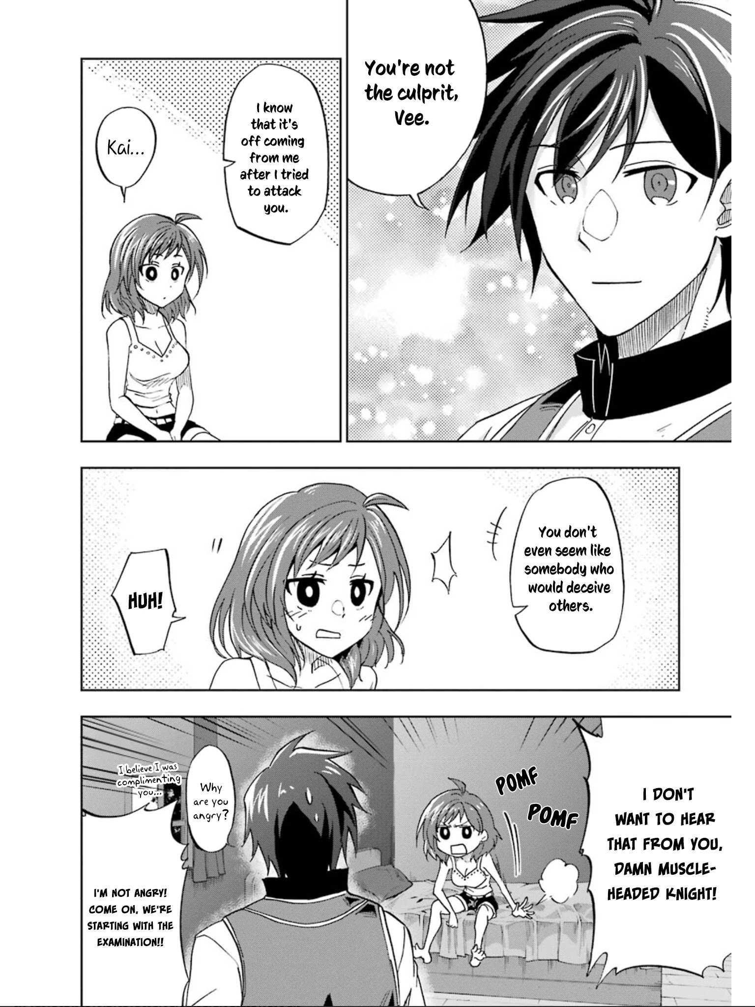 I’m a Dark Knight but Aim to Be the Strongest Holy Knight Chapter 14 - Page 13