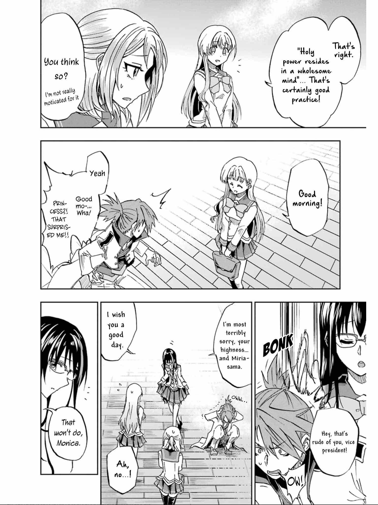 I’m a Dark Knight but Aim to Be the Strongest Holy Knight Chapter 15 - Page 23