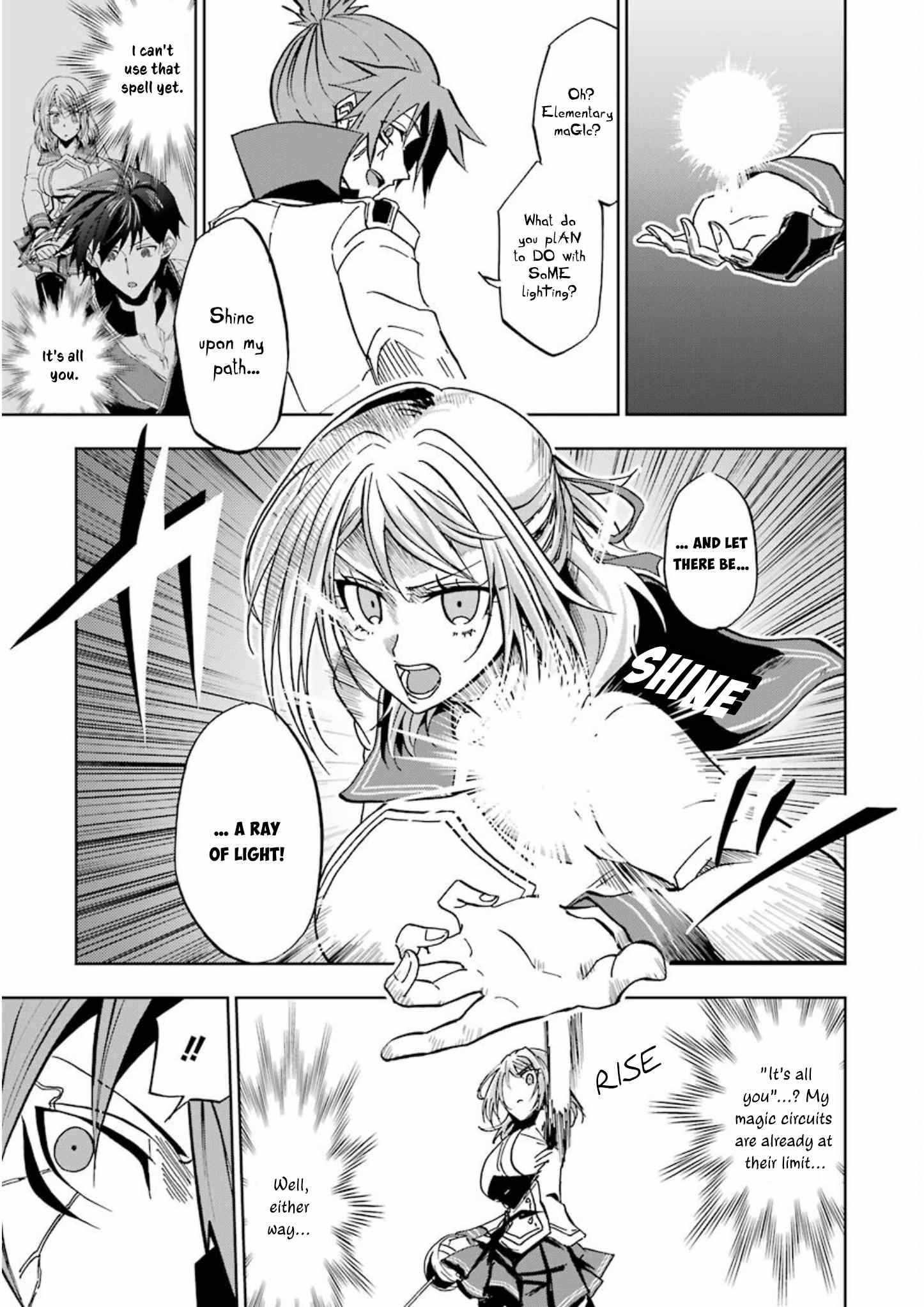 I’m a Dark Knight but Aim to Be the Strongest Holy Knight Chapter 22 - Page 9