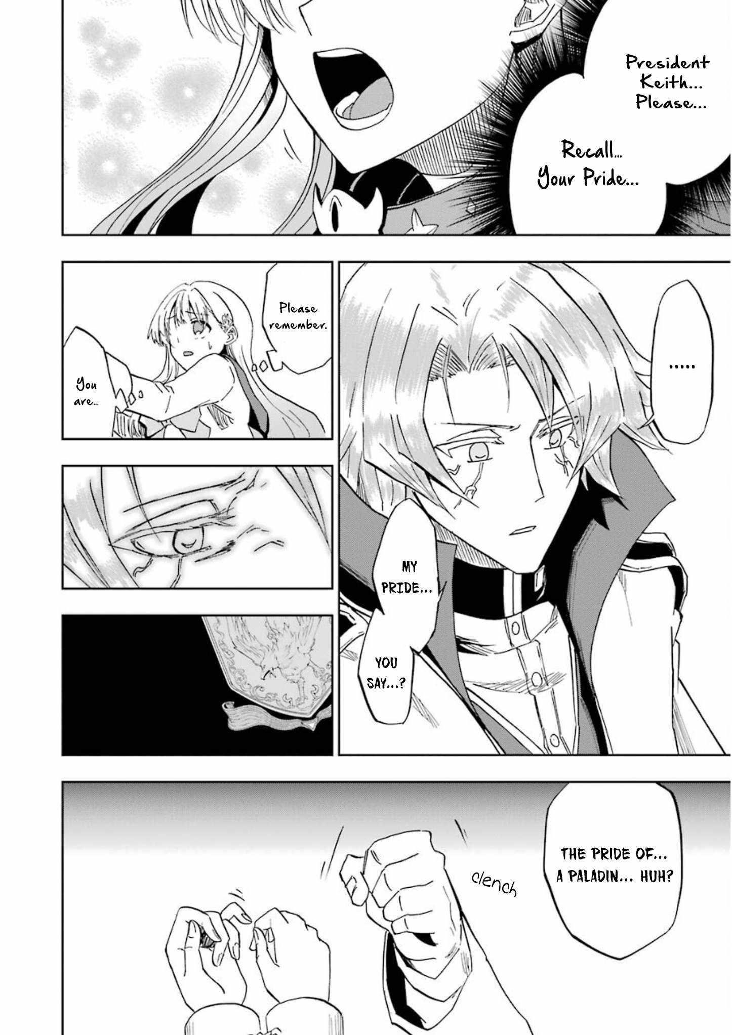 I’m a Dark Knight but Aim to Be the Strongest Holy Knight Chapter 23 - Page 32