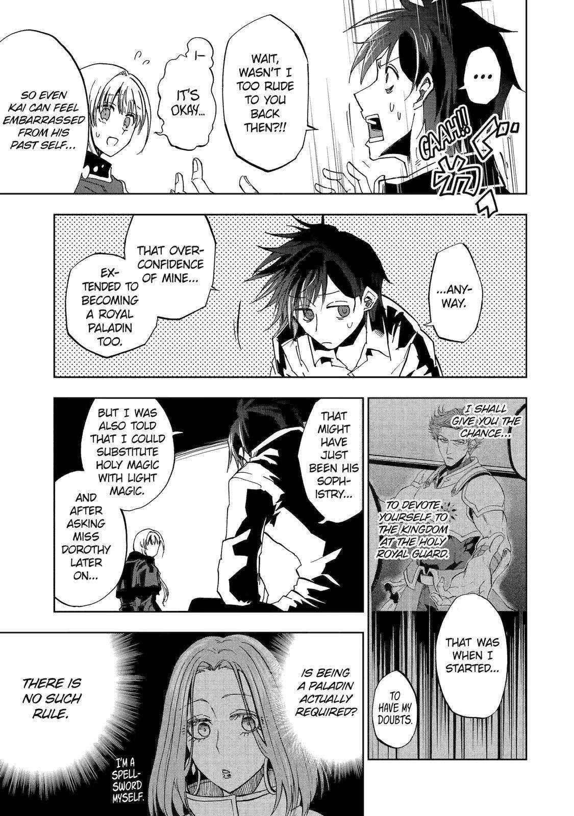 I’m a Dark Knight but Aim to Be the Strongest Holy Knight Chapter 46 - Page 21