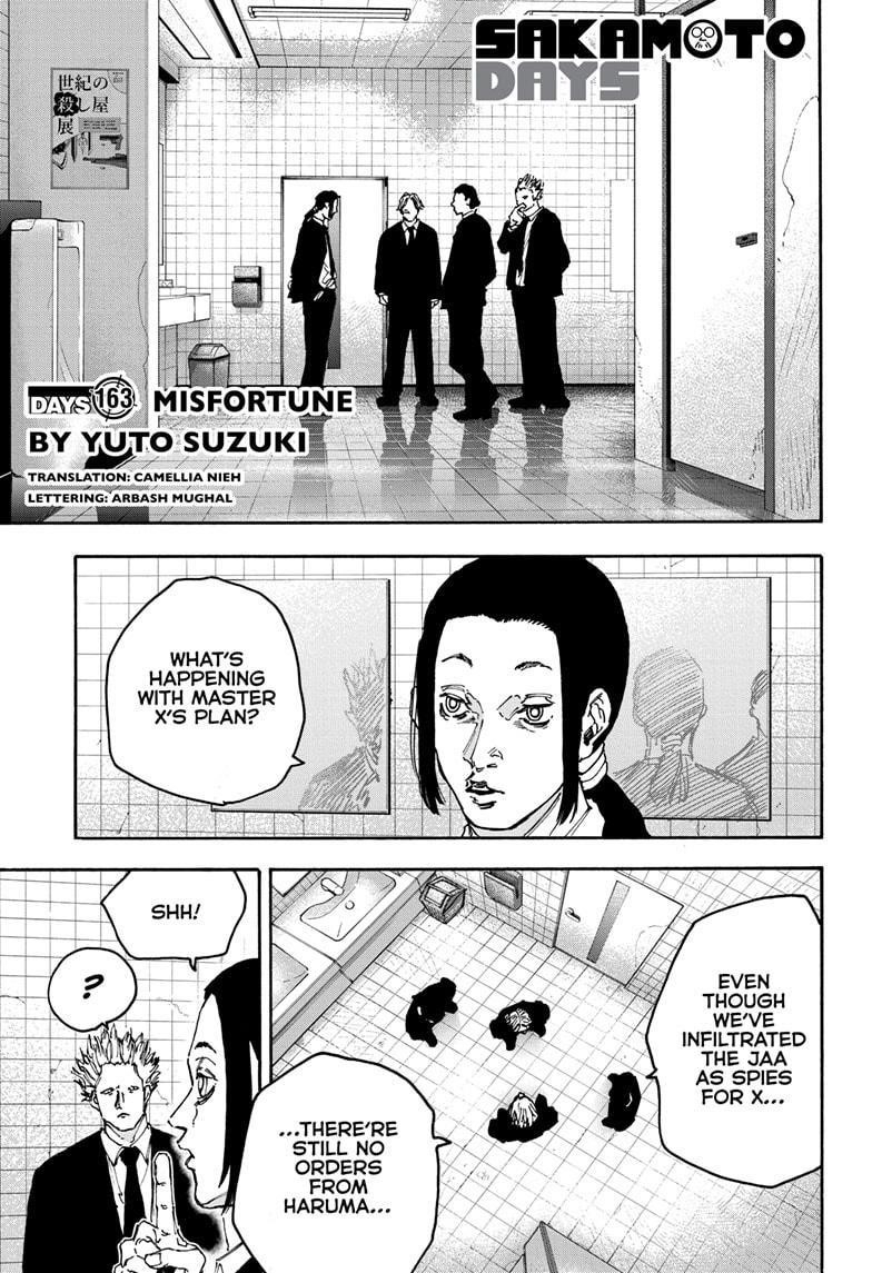 Sakamoto Days Chapter 163 - Page 1