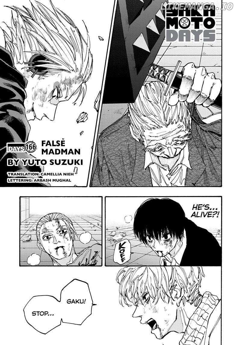 Sakamoto Days Chapter 166 - Page 1