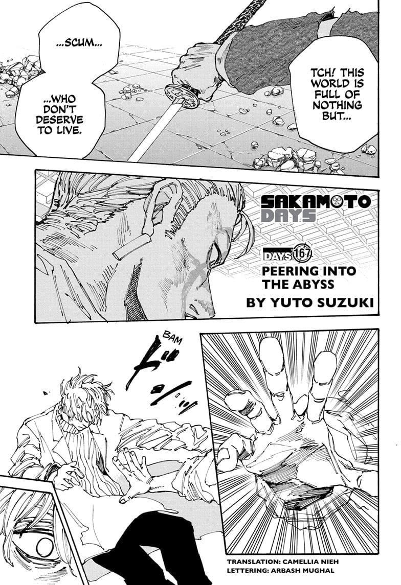 Sakamoto Days Chapter 167 - Page 1
