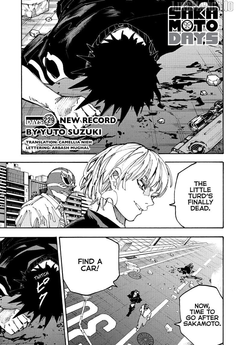 Sakamoto Days Chapter 229 - Page 1