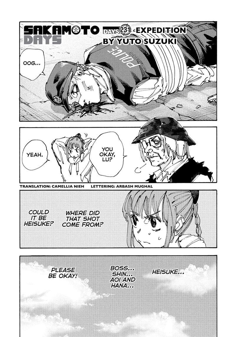 Sakamoto Days Chapter 231 - Page 1