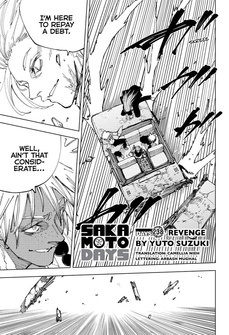 Sakamoto Days Chapter 238 - Page 1