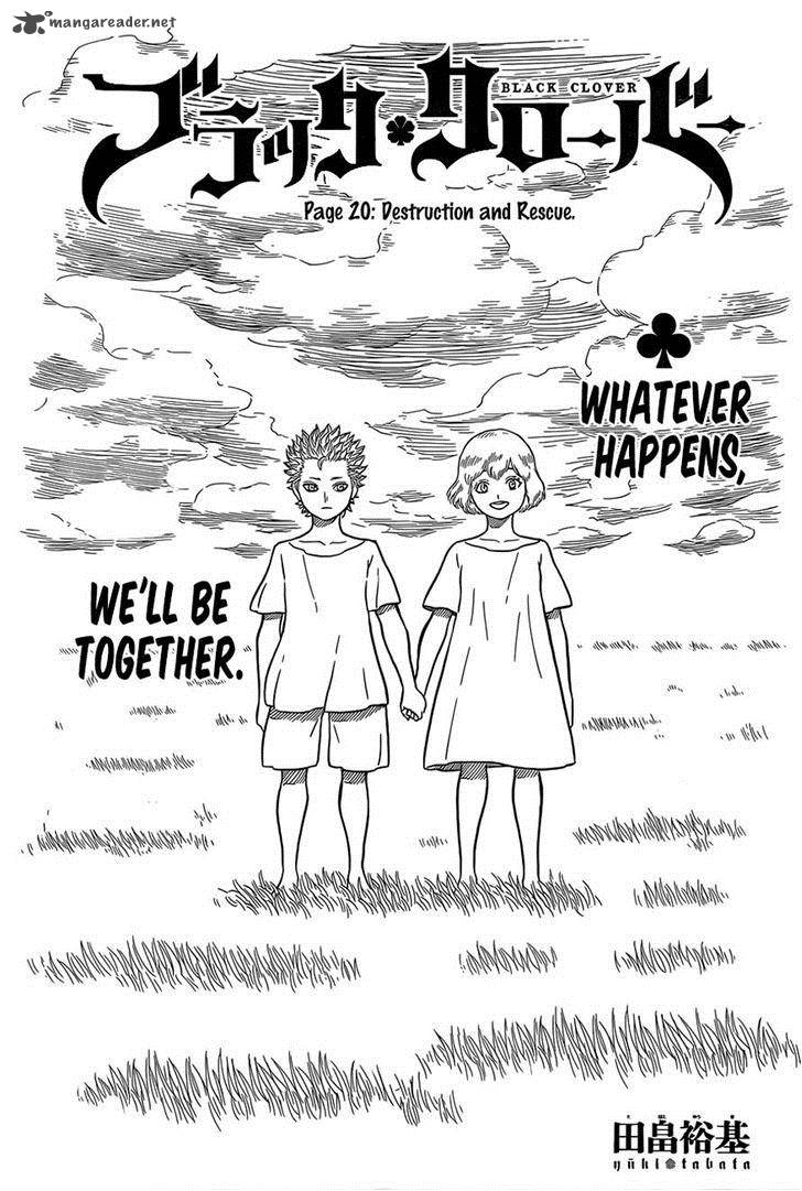 Black Clover Chapter 21 - Page 1