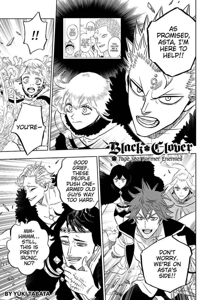Black Clover Chapter 382 - Page 1