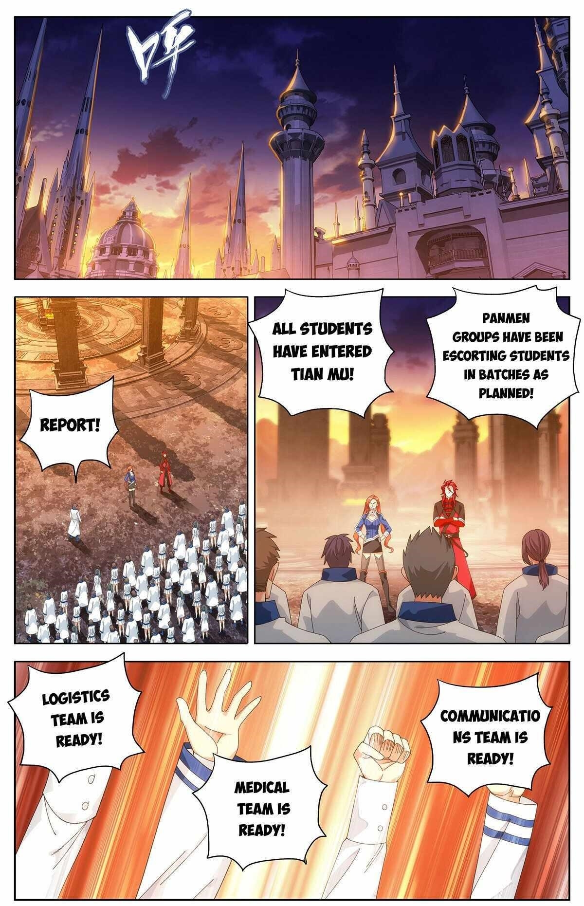 BATTLE THROUGH THE HEAVENS Chapter 458 - Page 1