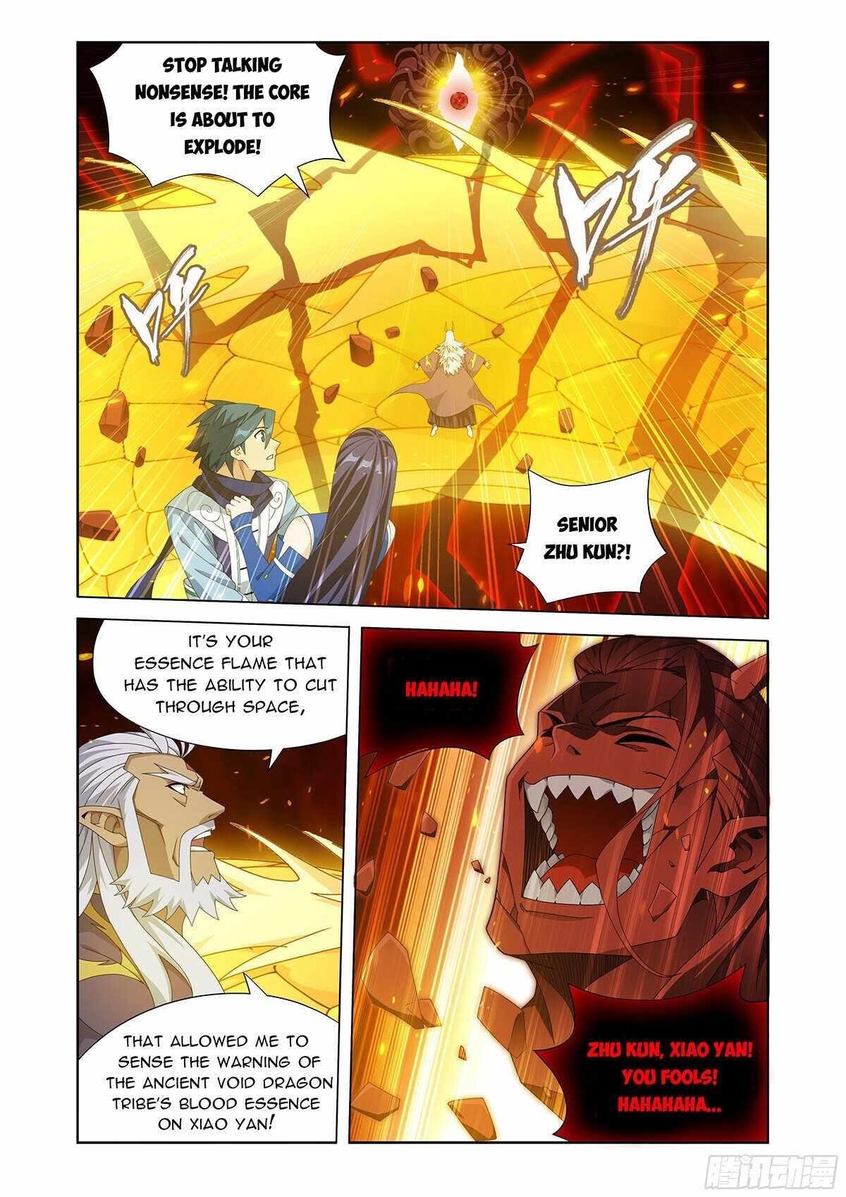 BATTLE THROUGH THE HEAVENS Chapter 485 - Page 10