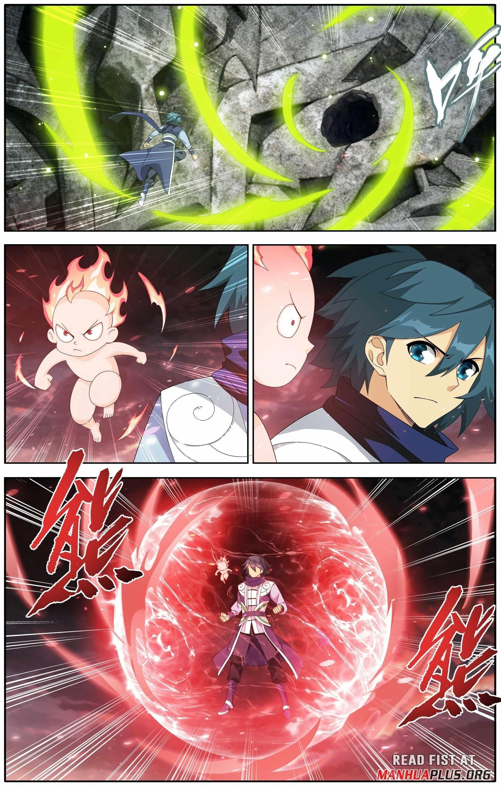 BATTLE THROUGH THE HEAVENS Chapter 493 - Page 3