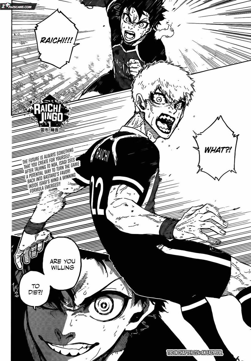 Blue Lock Chapter 223 - Page 19