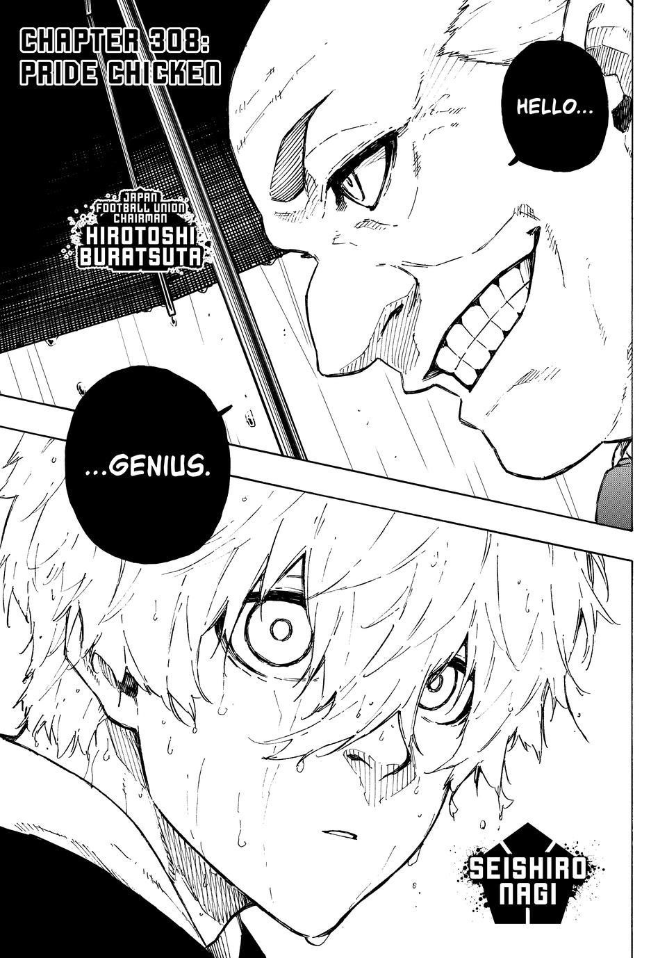 Blue Lock Chapter 308 - Page 1