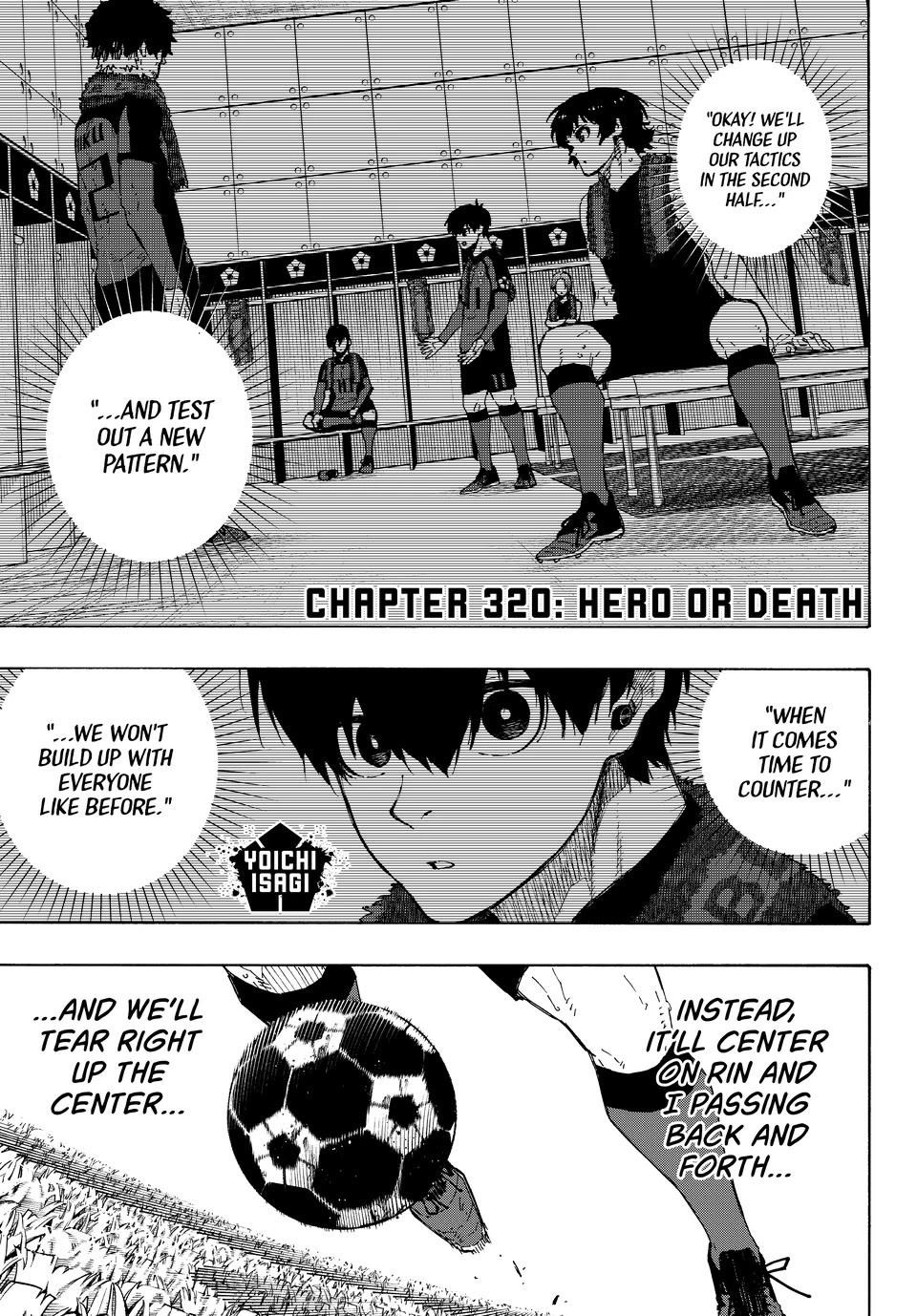 Blue Lock Chapter 320 - Page 1