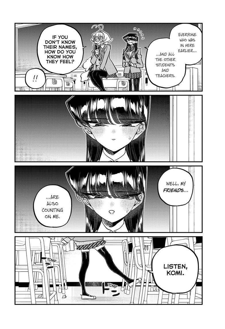 KOMI-SAN WA KOMYUSHOU DESU Chapter 495 - Page 10