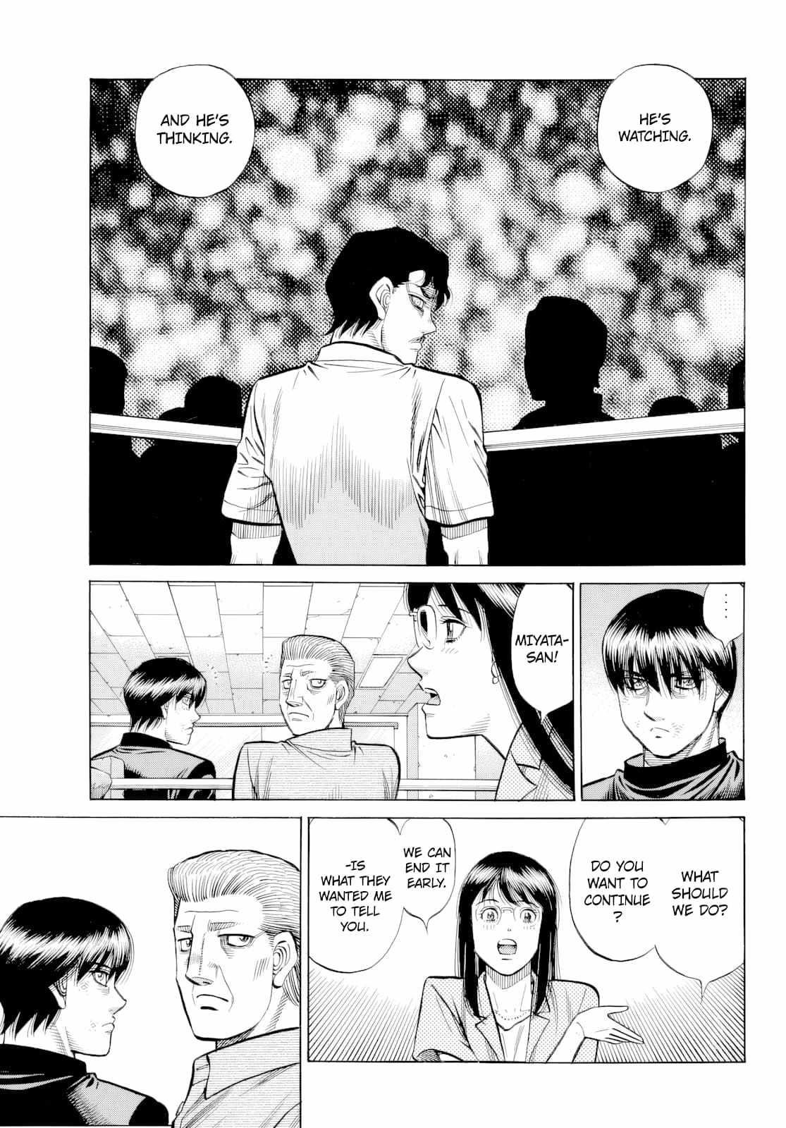 HAJIME NO IPPO Chapter 1487 - Page 4