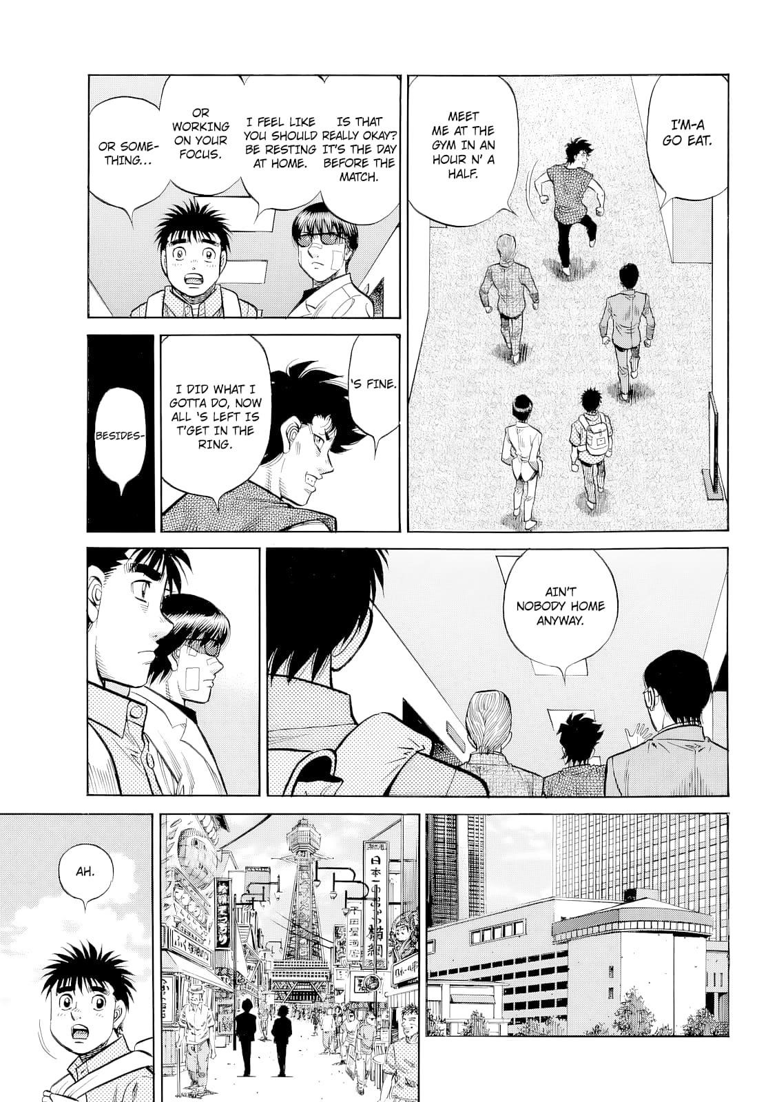 HAJIME NO IPPO Chapter 1488 - Page 11