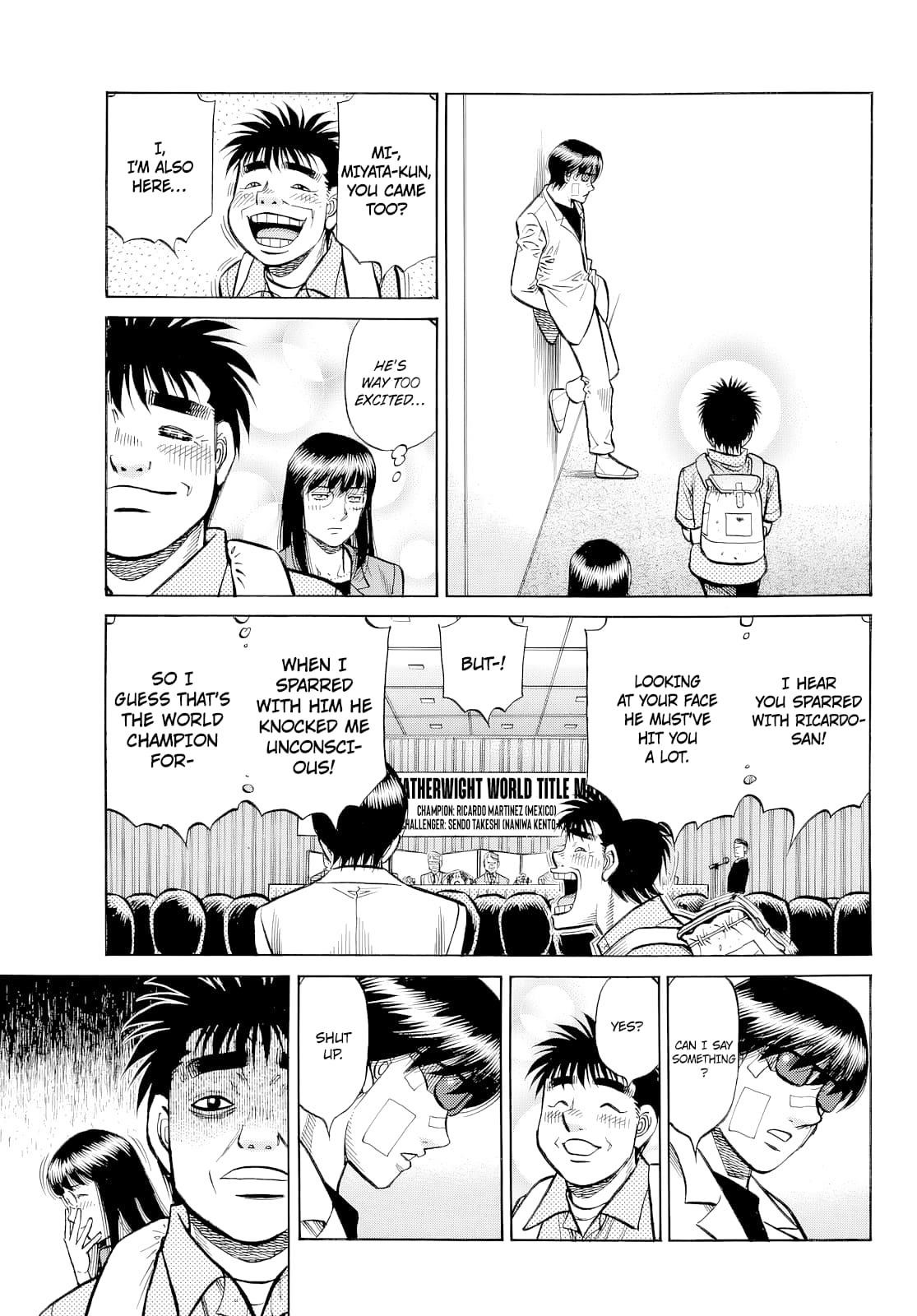 HAJIME NO IPPO Chapter 1488 - Page 5