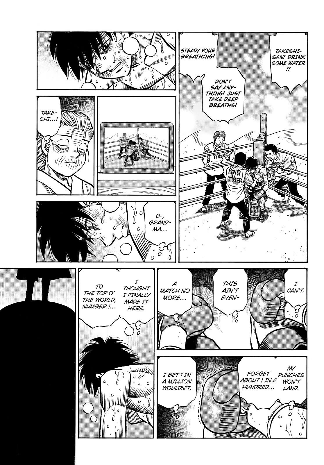 HAJIME NO IPPO Chapter 1502 - Page 13