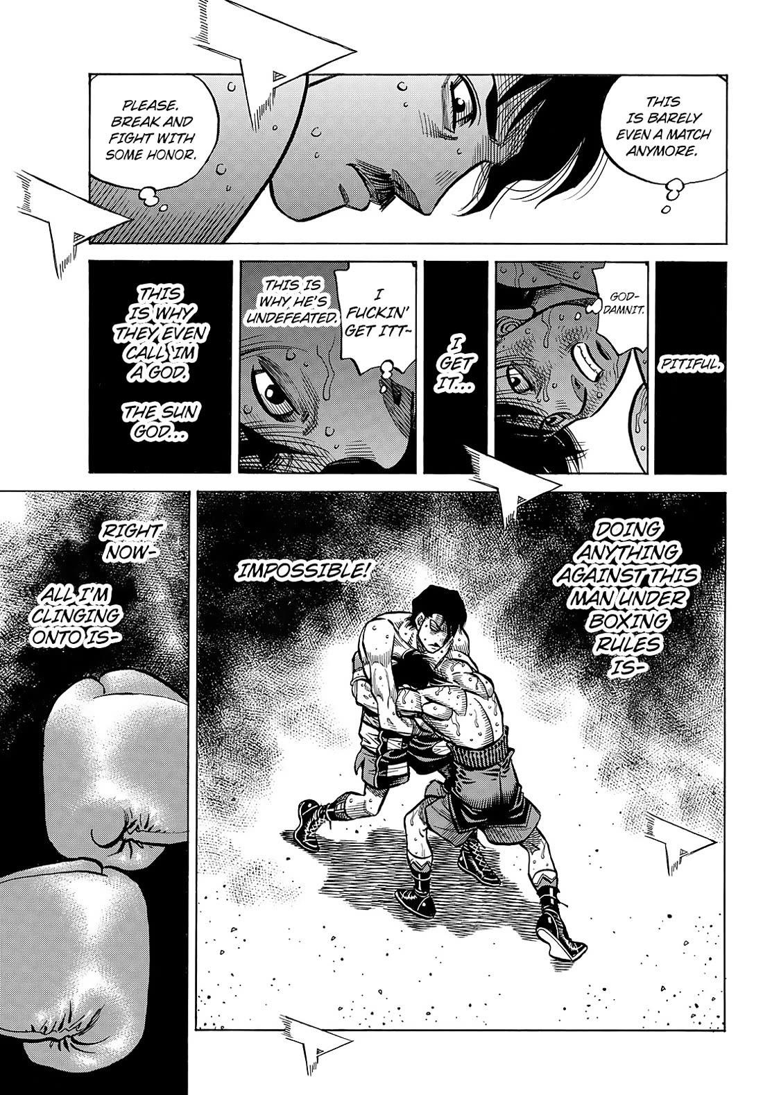 HAJIME NO IPPO Chapter 1505 - Page 11