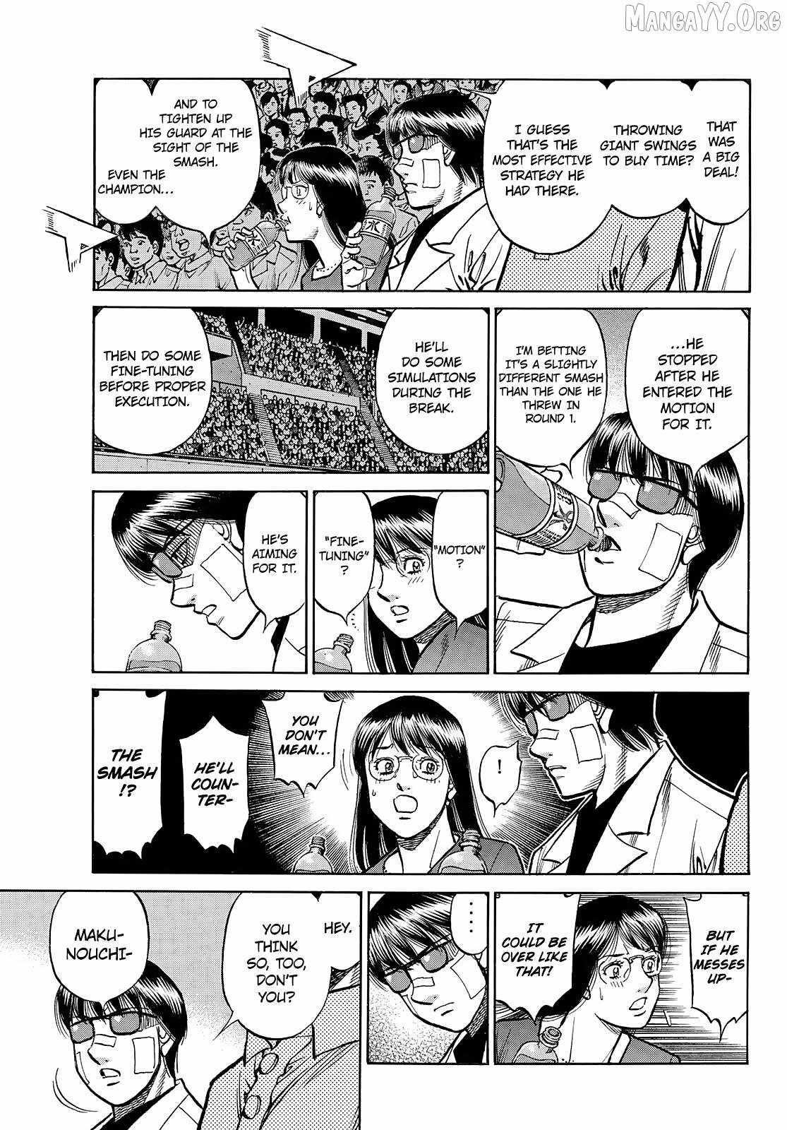 HAJIME NO IPPO Chapter 1508 - Page 8