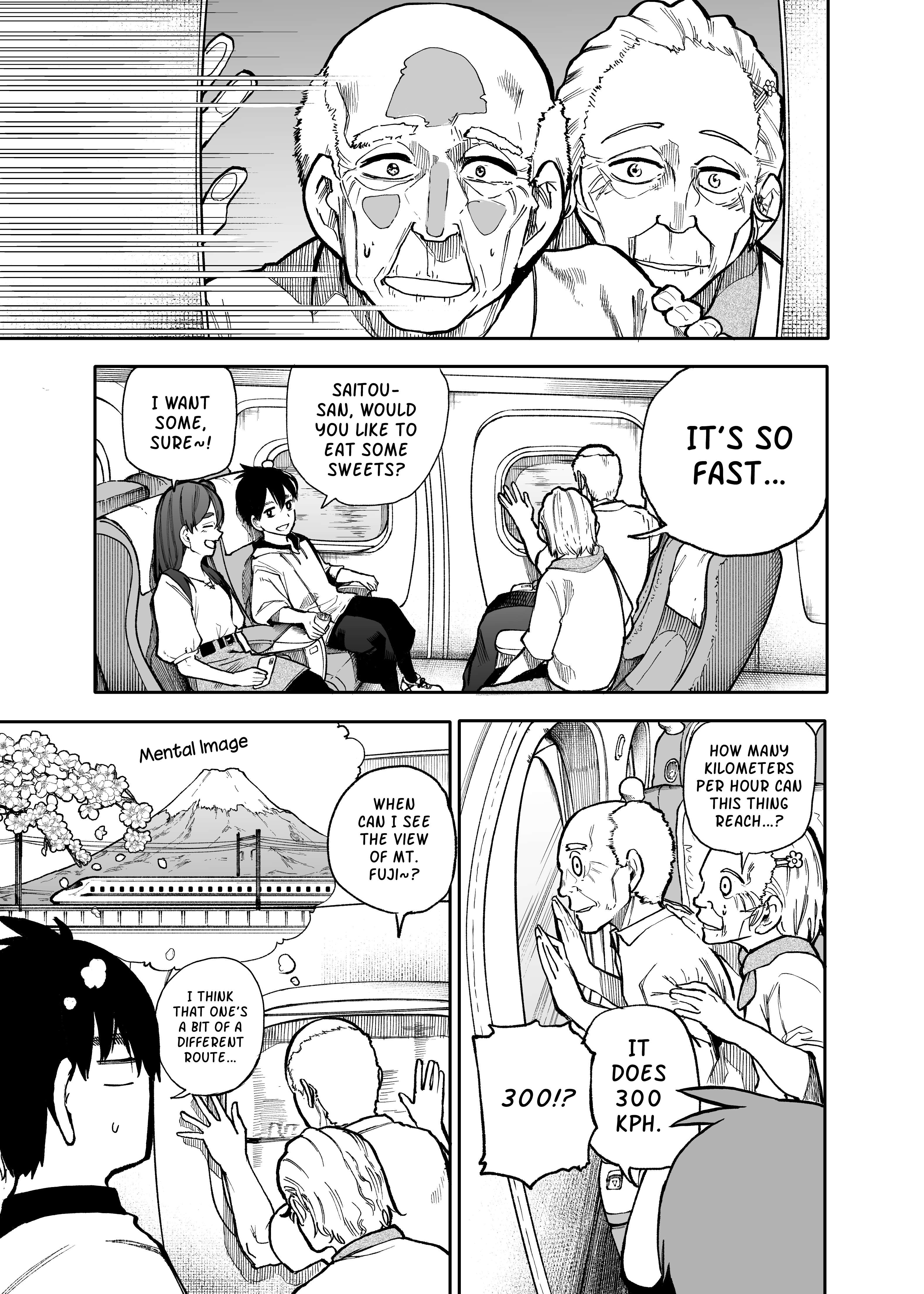 A Story About A Grampa And Granma Returned Back To Their Youth Chapter 100 - Page 1